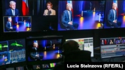 Češki predsjednik Petr Pavel u posjeti Radiju Slobodna Evropa u Pragu 14. juna 2023.