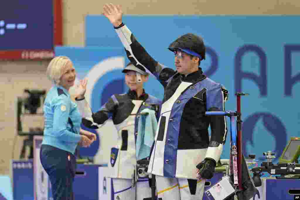 Жарыстан соң нысана көздеуден Қазақстан құрамасының бас бапкері Ольга Довгун (суретте сол жақта) жарыстан соң "Қазақстанға Париж олимпиадасының жүлделер қоржынын ашып бердік" деді.