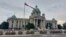 Зградата на српскиот парламент во Белград 