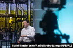 Володимир Кудрицький — голова правління ПрАТ «Національна енергетична компанія «Укренерго» під час інтерв’ю для Радіо Свобода