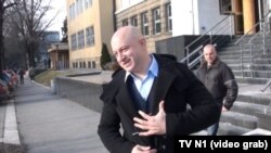 Zvonko Vesellinoviq dhe prapa Millan Radoiçiqi - Fotografi nga viti 2015.