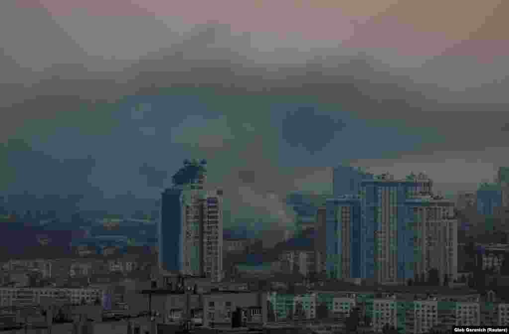 UKRAINE-CRISIS/KYIV-BLAST