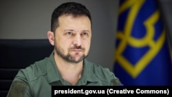 უკრაინის პრეზიდენტი ვოლოდიმირ ზელენსკი