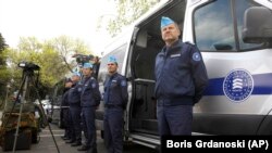 Pripadnici Frontexovog korpusa (foto-arhiv)