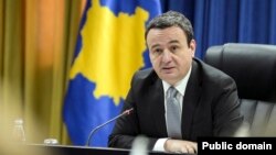 Kryeministri i Kosovës, Albin Kurti. Fotografi nga arkivi.