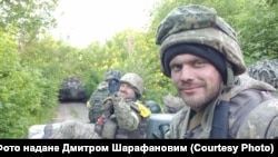 Дмитро Шарафанов до поранення, під час служби