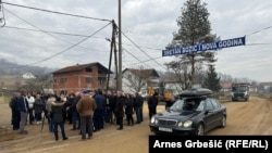Građani su protestovali krajem prošle godine zbog izgradnje autoputa u naselju, 29. decembra 2023.