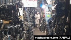 په شعبې بازار کې یو دکان