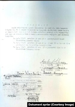 Ovlašćenje dato Agronu Keljmendiju da može da kupuje i prodaje zemlju u ime Milete Cerovića i drugih Srba.