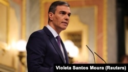 Prim-ministrul spaniol Pedro Sanchez a spus că recunoașterea unui stat palestinian este „un imperativ pentru atingerea păcii”. 