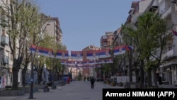 Pamje nga Mitrovica e Veriut (Fotografi nga arkivi, prill 2023).