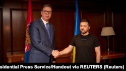 Susret Vučića i Zelenskog u Atini, Grčka, 21. avgust 2023.