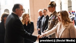 Визит Эмомали Рахмона в Италию. 23 апреля 2024 