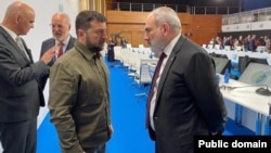 Փաշինյան-Զելենսկի կարճ հանդիպում Գրանադայում, 5-ը հոկտեմբերի, 2023թ․