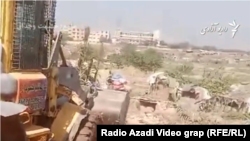 جریان تخریب خانه های مهاجرین افغان در نزدیکی شهر اسلام آباد پاکستان 