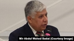 داکتر عبدالواحد سادات، رئیس انجمن سراسری حقوق‌دانان افغانستان در اروپا