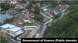 Zona rreth Manastirit në Banjskë, ku janë stacionuar pjesëtarët e grupit të armatosur serb, më 24 shtator. (Burimi: Qeveria e Kosovës)