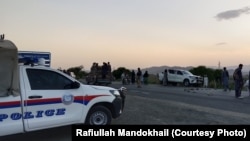 بلوچستان کې پولیسو تر يوه وسلوال بريد وروسته سیمه کلابنده کړې ده ـ پخوانی انځور