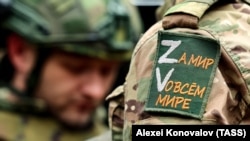 Расейскія вайcкоўцы, якія ваююць супраць Украіны. Ілюстрацыйнае фота