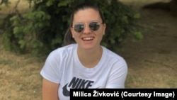 Milica Zivkovic was fined 85 euros and ordered to pay the costs of a court translator for her alleged abuser. 