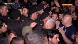 Armenian Protesters Scuffle With Police Amid Nervousness Over Border Demarcation