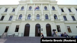 Zgrada Županijskog suda u Osijeku, Hrvatska, 6. lipnja 2018. Ilustrativna fotografija.