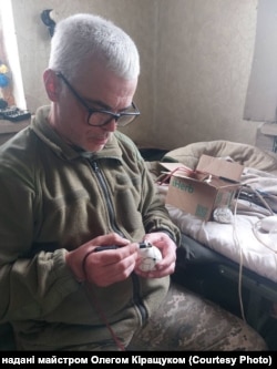 Писанкар Олег Кіращук з Коломиї – нині воїн ЗСУ