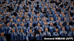 Ceremonia e diplomimit të policëve të rinj, korrik 2023.