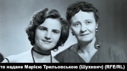 Дружина командувача УПА Романа Шухевича – Наталія Березинська-Шухевич і донька Марія Трильовська(Шухевич), Львів, 60-і роки ХХ століття