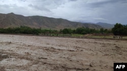 په بغلان کې د جمعې او شنبې د ورځې د راوتلو سېلابونو یو انځور