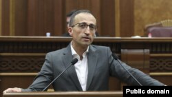 Armenia - Parliament deputy Arsen Torosian.