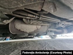 Ce nu se vede la o ambulanță din România.