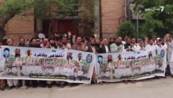  د بلوچستان سوداګرو د چمن پرلتوالو په ملاتړ مظاهرې کړې دي 