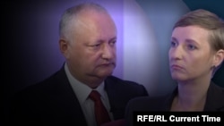 Ігор Додон та Ірина Ромалійська