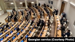 Заседание парламента Грузии