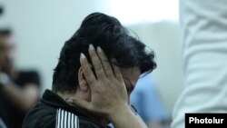 Гаяне Акопян в суде, Ереван, 5 июня 2023 г. 