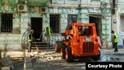 Дрон сокку урган имарат. Ростов-на-Дону. Авсгуст, 2023-жыл