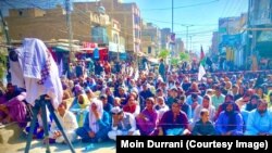 د اکتوبر پر شپږمه د پښتون ژغورنې غورځنګ تر انتظام لاندې په چمن کې احتجاجي لاريون وشو