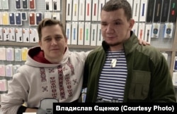 Владислав Єщенко разом із Артемом Пахомовим.