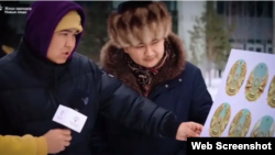 "Жаңы адамдар" кыймылы жүргүзгөн сурамжылоо учуру.