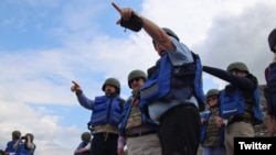 Avropalı müşahidəçilər və parlamentarilər Ermənistan-Azərbaycan sərhədində 