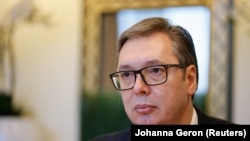 Presidenti i Serbisë, Aleksandar Vuçiq. Fotografi nga arkivi. 