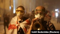 "აგენტების კანონის" საწინააღმდეგო აქციის მონაწილეები - 2 მაისი, 2024 წელი 