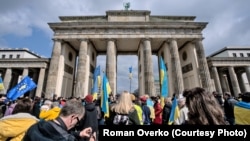 У Німеччині регулярно проводять акції на підтримку Україні після широкомасштабного вторгнення РФ