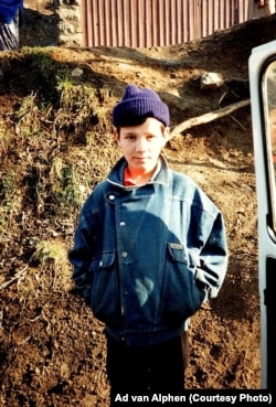 Samir Mujanović u Srebrenici, 1995.