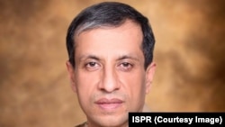  د پاکستان پوځ د عامه اړيکو څانګې مشر مېجر جنرل احمد شريف (انځور: ارشيف)