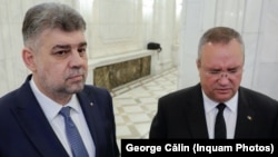 Marcel Ciolacu, șeful PSD, și Nicolae Ciucă, cel al PNL, nu par a se grăbi niciunul pentru a conduce un guvern contestat de mari categorii sociale. 