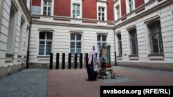 Інсталяцыя ў Музэі Вольнай Беларусі. Варшава, 2023 год