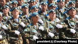 Таджикистанские военные