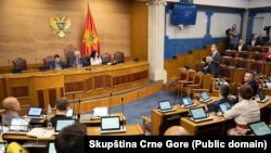 Poslanici Skupštine Crne Gore su, bez glasa protiv, usvojili 12 zakona neophodnih za dobijane IBAR-a, 7. jun 2024.